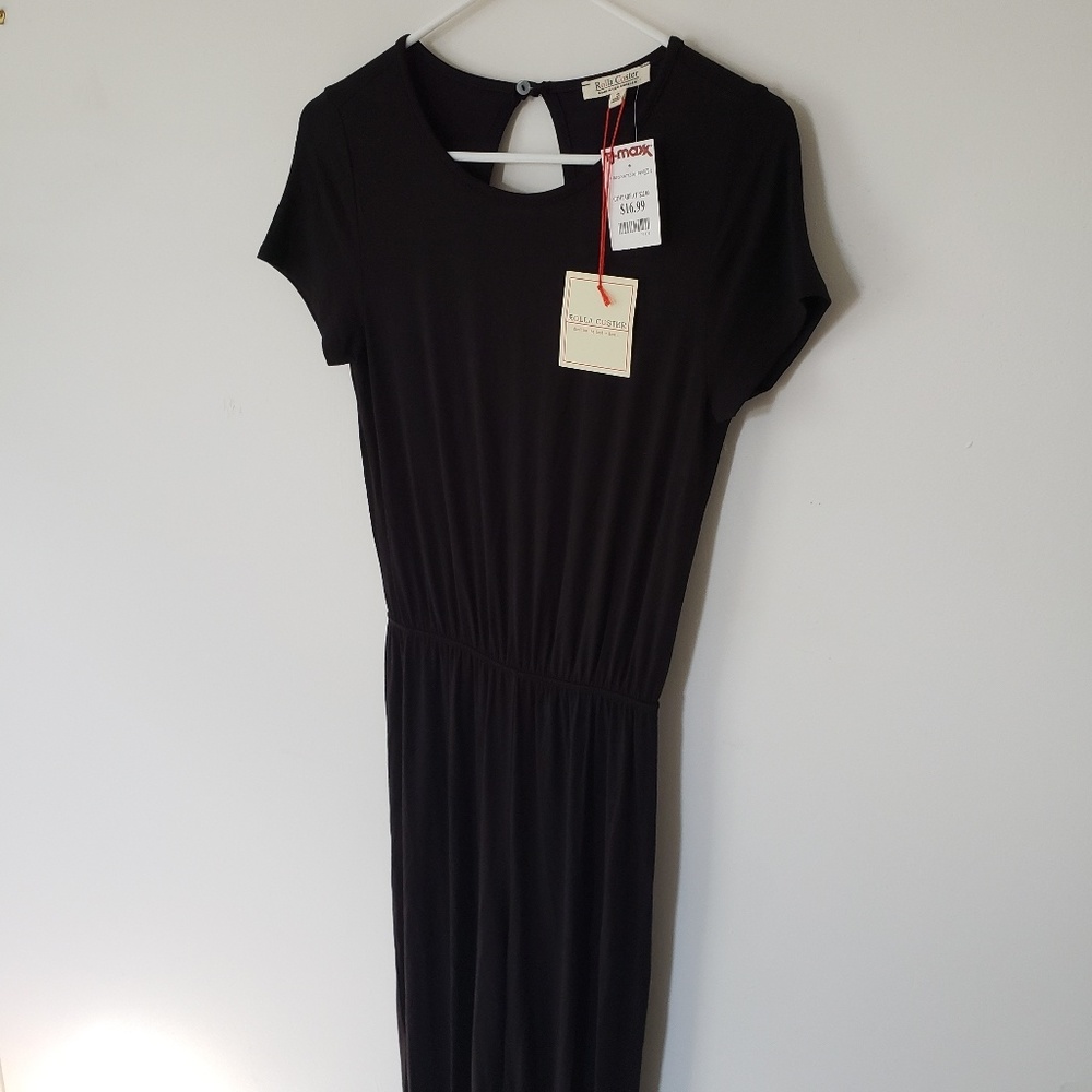 NWT Rolla Coster black jumpsuit with open back